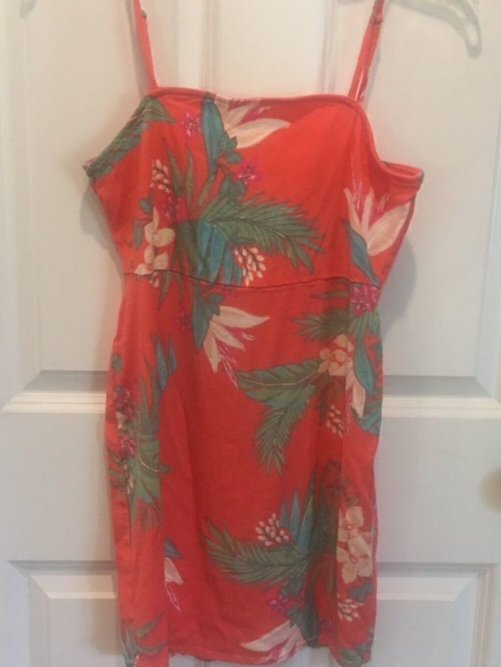 Floral dress spaghetti strap